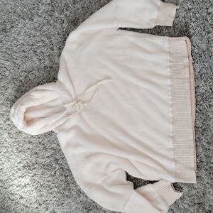 NWT fuzzy cream Oddy hoodie